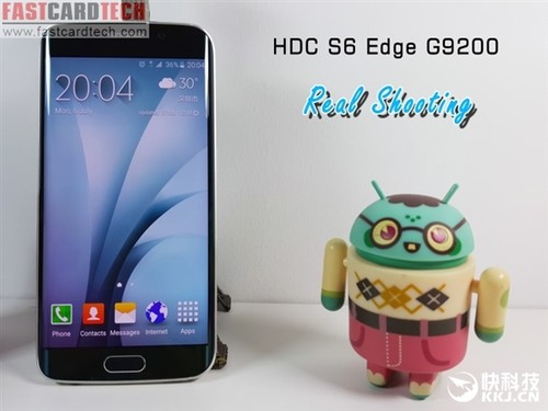 战斗力爆表！山寨厂仿曲面屏三星S6 Egde
