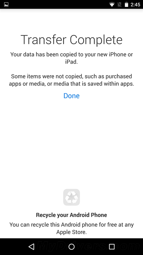 快买iPhone 6S！苹果发布安卓手机搬家应用