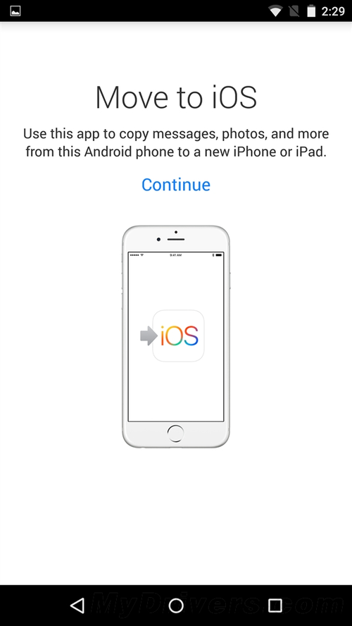 快买iPhone 6S！苹果发布安卓手机搬家应用