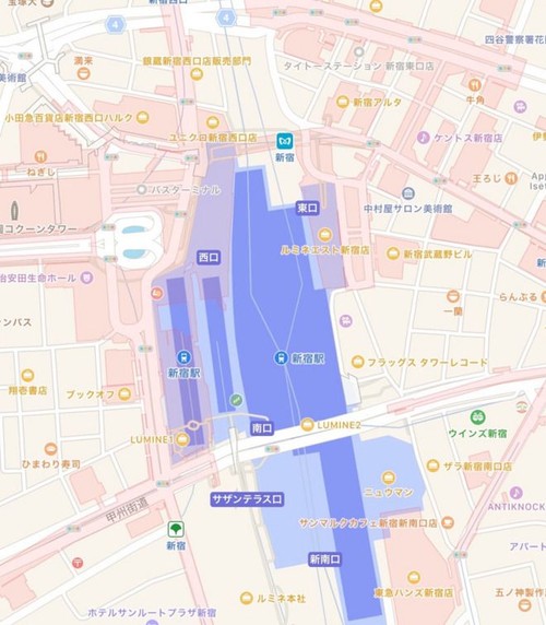 苹果完善日本地铁站数据 月台都可清晰显示_互