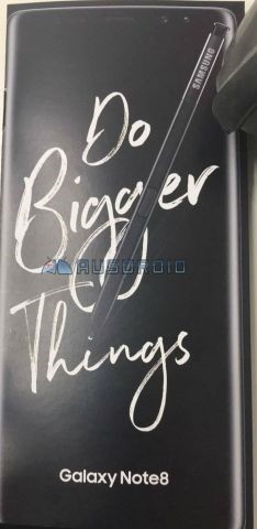 零售材料徹底曝光三星Note8：全面屏+雙攝！