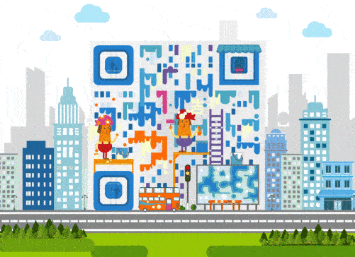 除了像菊花的微信小程序二维码,我还找到更多奇葩